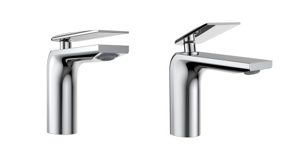 ⁦Wangel Bathroom Sink Faucet, Single Handle Faucet Chrome⁩ - الصورة ⁦5⁩