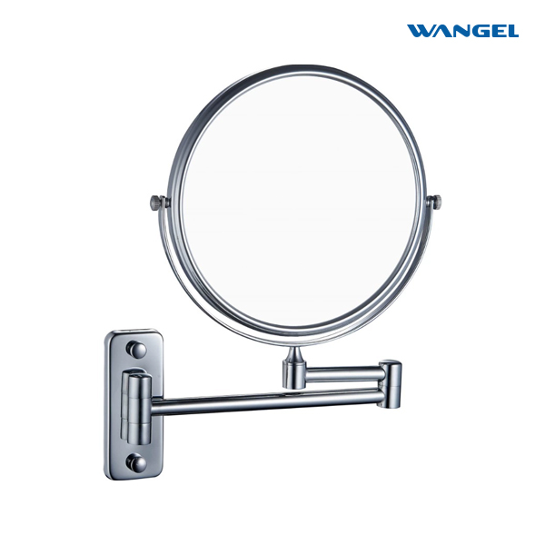 Wangel Facial Beauty Mirror With Magnify Personalized Desk Mirror Bathroom Mirror With Dual Sides