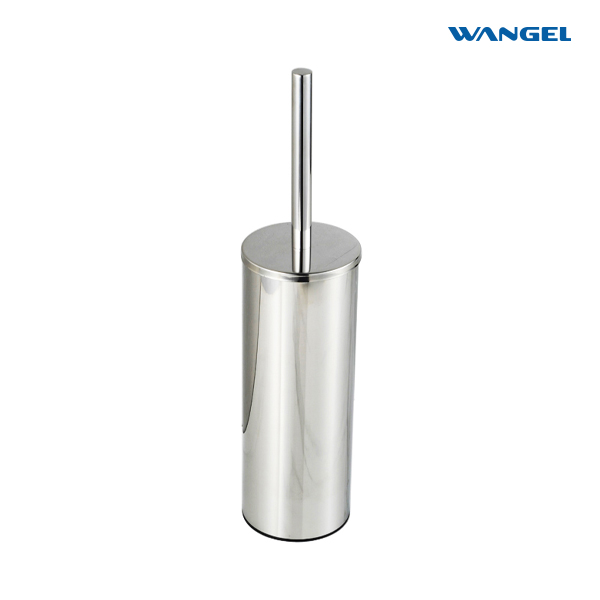Stainless Steel Freestanding Toilet Bowl Brush and Holder with Long Handle for Bathroom Storage Organization,Sturdy Deep Cleaning Toilet Bowl Cleaner Brush.