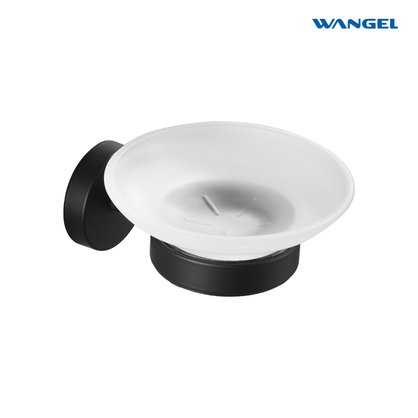 Modern stainless steel soap holder for hotel showers