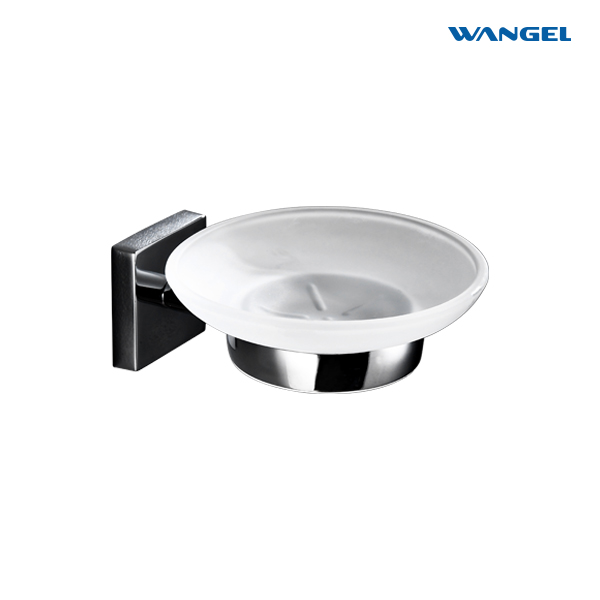 High Quality Durable Single Soap Dish Non Slip Design Easy to Clean for Bathroom Kitchen or Travel Use
