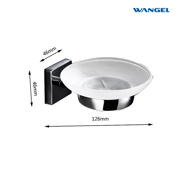 High Quality Durable Single Soap Dish Non Slip Design Easy to Clean for Bathroom Kitchen or Travel Use - 图片 8