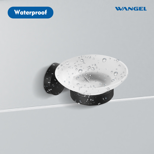Modern stainless steel soap holder for hotel showers - 图片 3