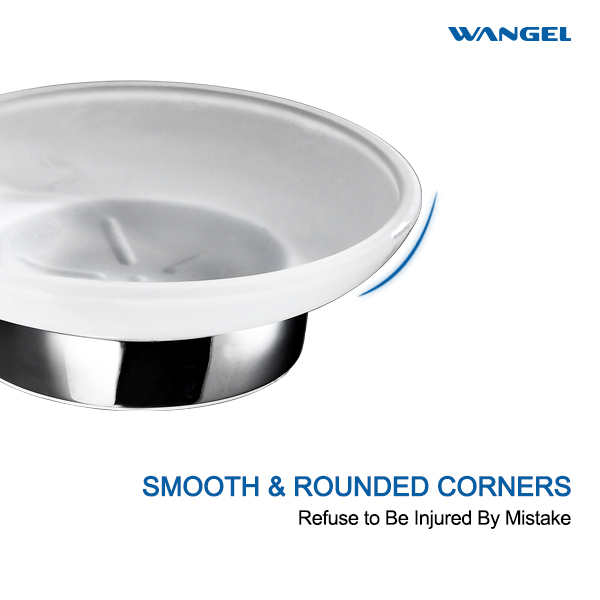 High Quality Durable Single Soap Dish Non Slip Design Easy to Clean for Bathroom Kitchen or Travel Use - 图片 3