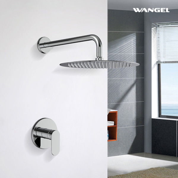 High quality Chrome Plated Wall-Mounted Installation Shower - 图片 4