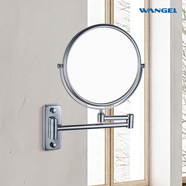 Wangel Facial Beauty Mirror With Magnify Personalized Desk Mirror Bathroom Mirror With Dual Sides - 图片 3