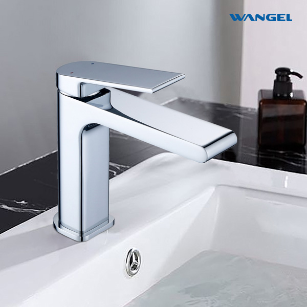 Modern Design High Quality Chrome Plated/Matte Black Countertop-Mounted Installation Basin Faucet - 图片 7