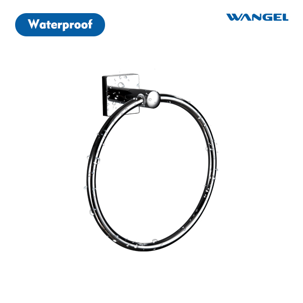 Bathroom Hardware Accessories Hotel Towel Ring Economic Stainless Steel Bathroom Round Best Price - 图片 2