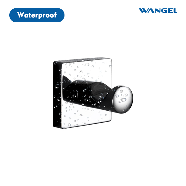 Sanitary Ware Bathroom Accessory Zinc Single Towel Hook Bath Robe Hooks - 图片 2