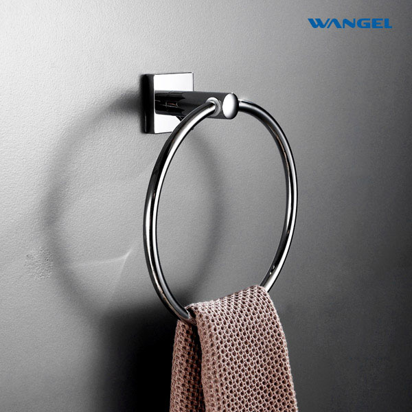 Bathroom Hardware Accessories Hotel Towel Ring Economic Stainless Steel Bathroom Round Best Price - 图片 8