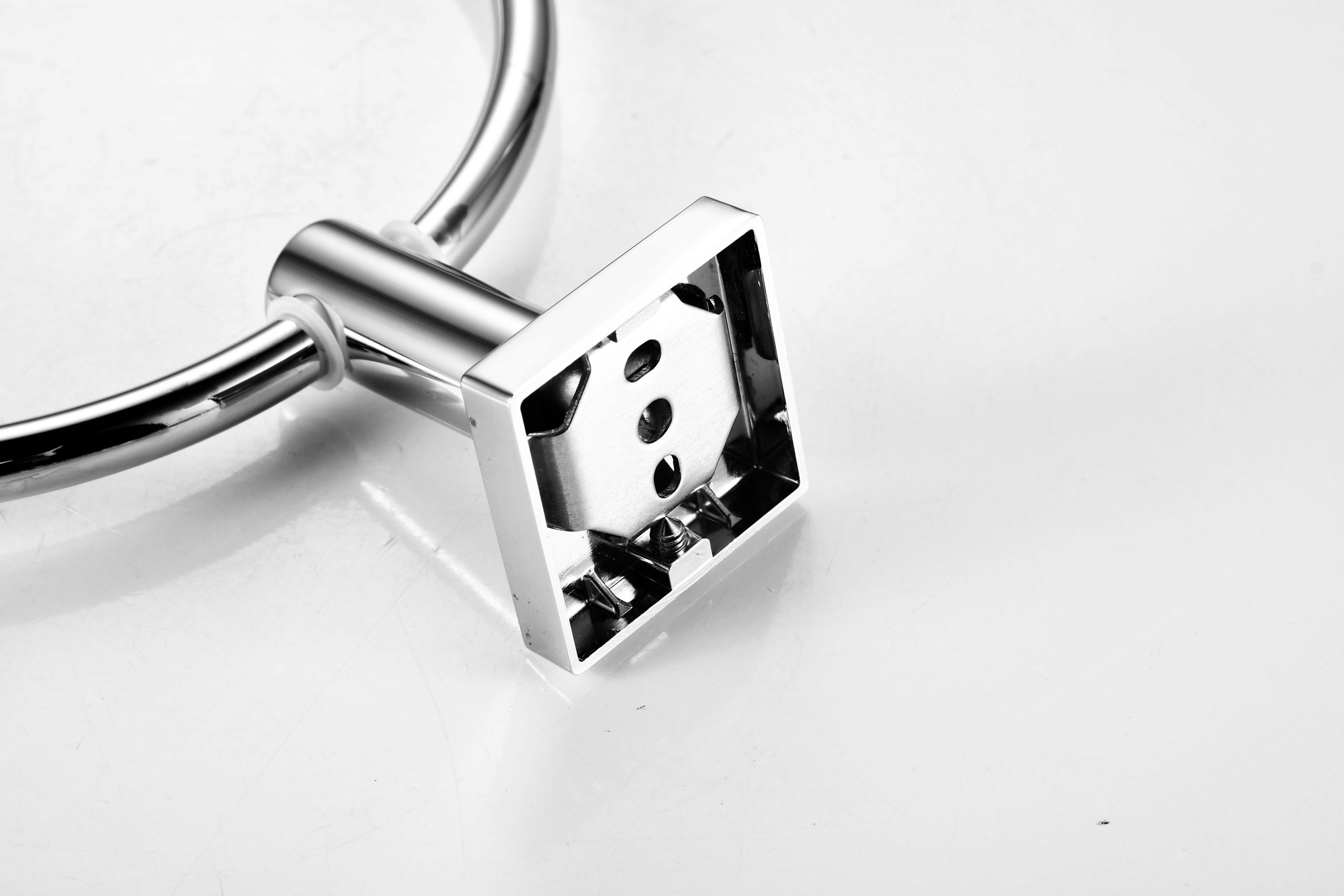 Bathroom Hardware Accessories Hotel Towel Ring Economic Stainless Steel Bathroom Round Best Price - 图片 11