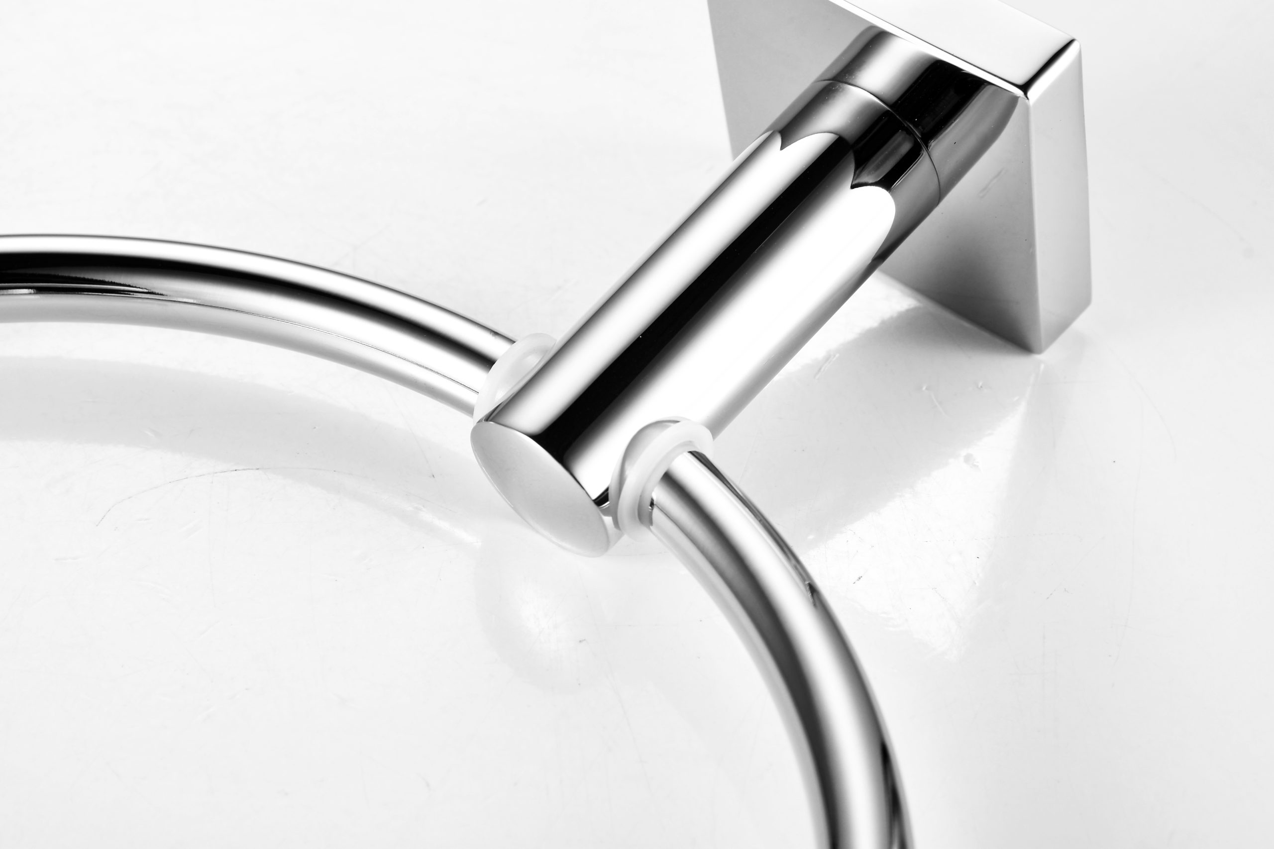 Bathroom Hardware Accessories Hotel Towel Ring Economic Stainless Steel Bathroom Round Best Price - 图片 14
