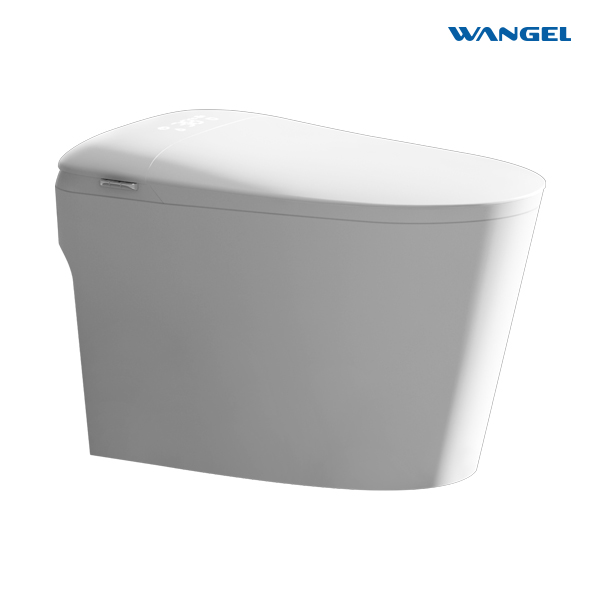Interior Toilet Seat Smart Toilet Water Pressure Adjustable Effective Toilet Use With Free Space