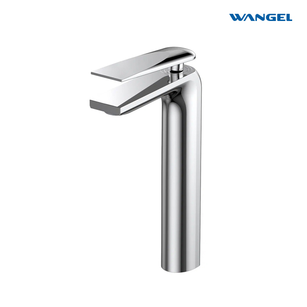 Modern single handle hot and cold water kitchen faucet
