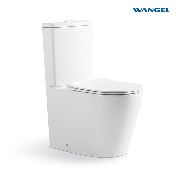 Ceramic Wc Bathroom Toilets Two Piece Toilet Ceramic Wash Down Tow Piece Toilet