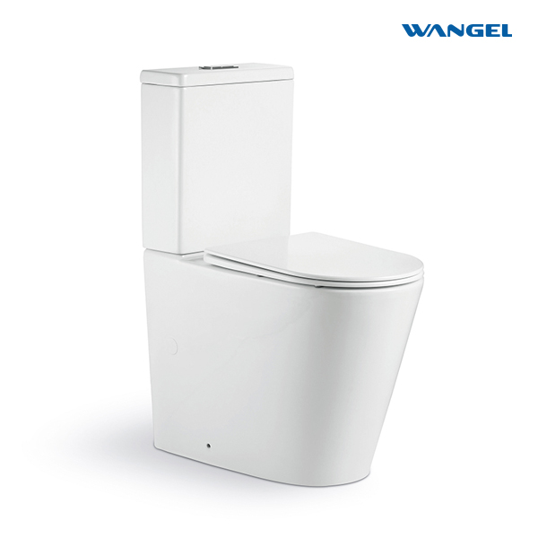 Hot Selling Sanitary Ware Floor Mounted Bathroom Two Piece Toilet Bowl Ceramic Wc Toilet