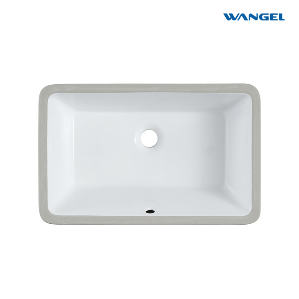 Undermount Bathroom Sink Rectangle Undermount Sink White Ceramic Under Counter Bathroom Sink