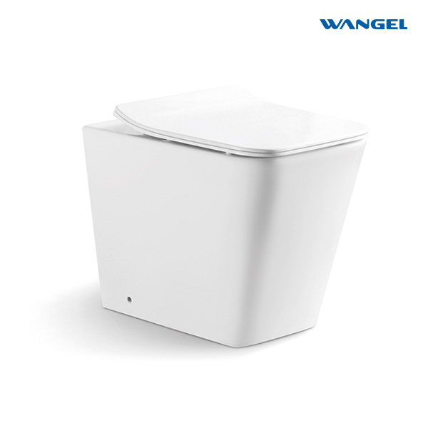 New Design Wc Sanitary Ware Floor Mounted Water Closet Toilet Bowl Bathroom Ceramic Commode