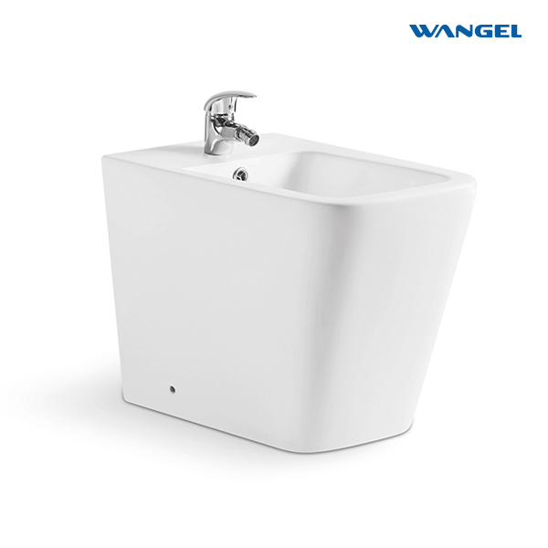 Floor Mounted Round White Wholesale Sanitary Ware Bathroom Ceramic Wc Toilet Bidets