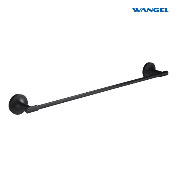 Single Towel Rail Bathroom Accessories Towel Bar Matte Black Stainless Steel Bath Towel Rack
