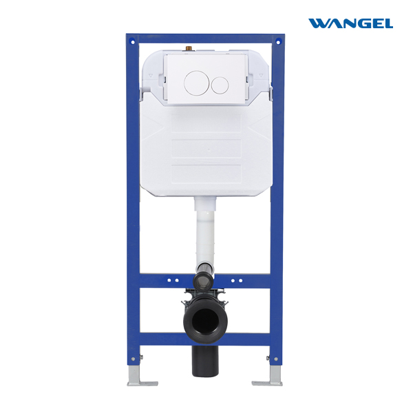 High Quality In-Wall Wall-Mounted Modern Style Design Dual Push-button Concealed Water Tank