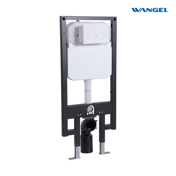 Durable In-Wall Wall-Mounted High Quality Modern Style Design Dual Push-button Concealed Water Tank