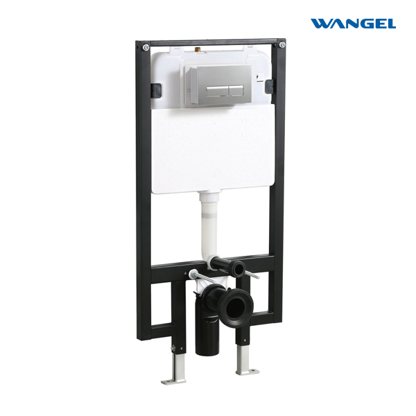 In-Wall Wall-Mounted High Quality Modern Style Design Dual Push-button Concealed Water Tank