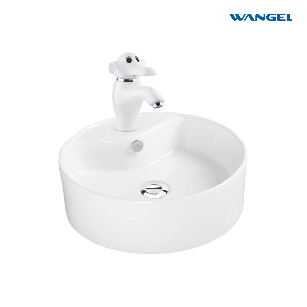 Modern Style Design Durable High Quality Countertop-Mounted Installation Child-Friendly  Basin