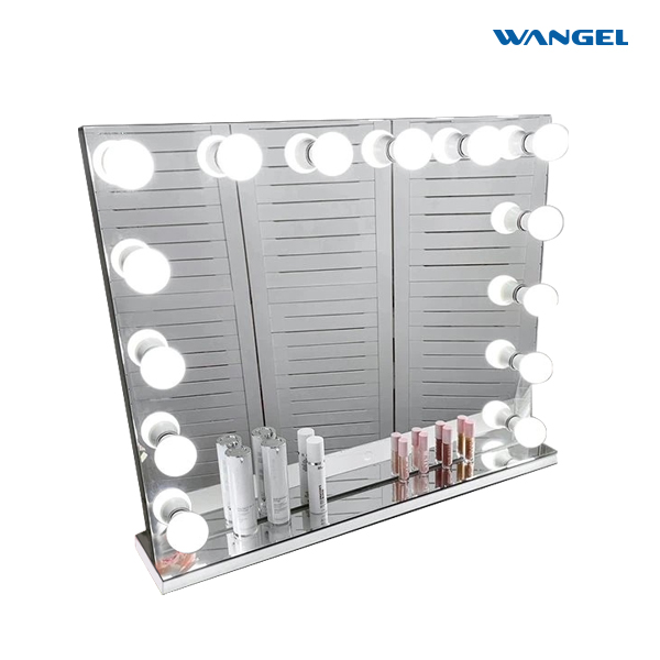 Elegant High Quality Modern Style Design Touch Sensor Hollywood Vanity Mirror with Bluetooth
