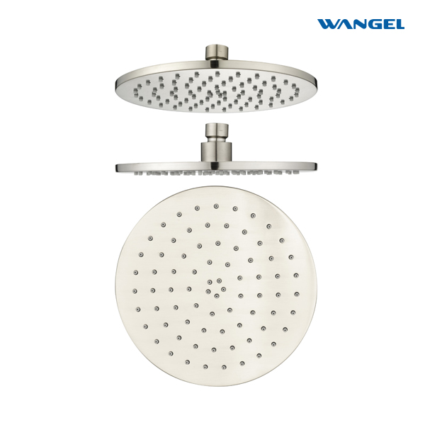 High Quality Practical Modern Style Design SUS304 Stainless Steel Optional Size Circular 9mm Shower Head