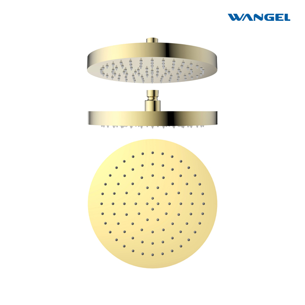 Luxury Hign Quality Elegant Modern Style Design SUS304 Stainless Steel Optional Size Circular 25mm Shower Head