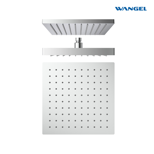 Luxury Hign Quality Elegant Modern Style Design SUS304 Stainless Steel Optional Size Square 25mm Shower Head