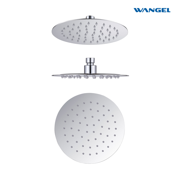 Luxury High Quality Elegant Modern Style Design Optional Size Customized Color Ultra Thin Round Shower Head
