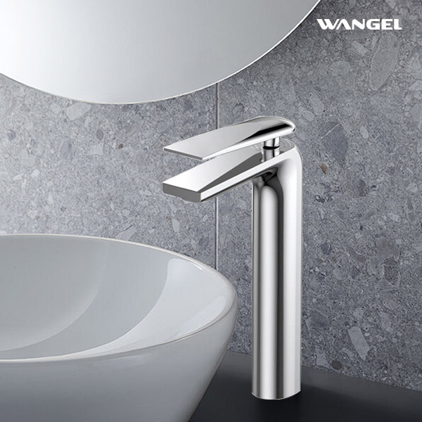 Modern single handle hot and cold water kitchen faucet - 图片 2