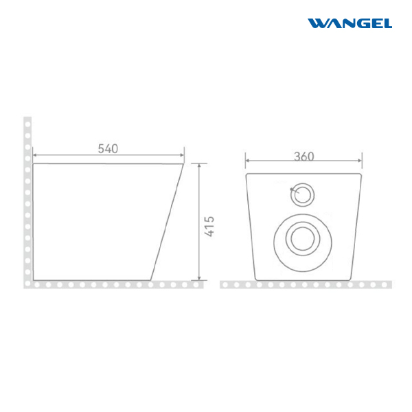 Modern Sanitary Ware Floor Mounted Ceramic Water Closet Toilet for Sale Bathroom Ceramic Toilet - 图片 4