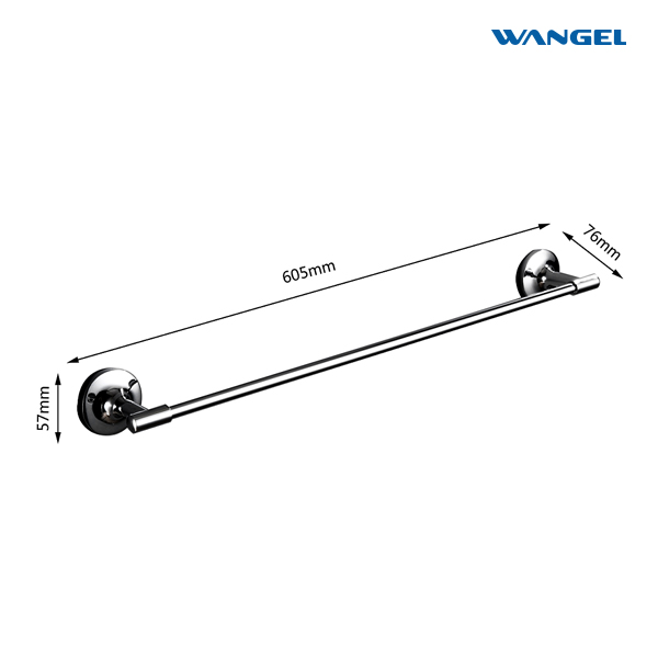 Wall-Mounted Bathroom Accessories Set Towel Holder Hanger Shelf Rack Freestanding Folding Towel Rack - 图片 3