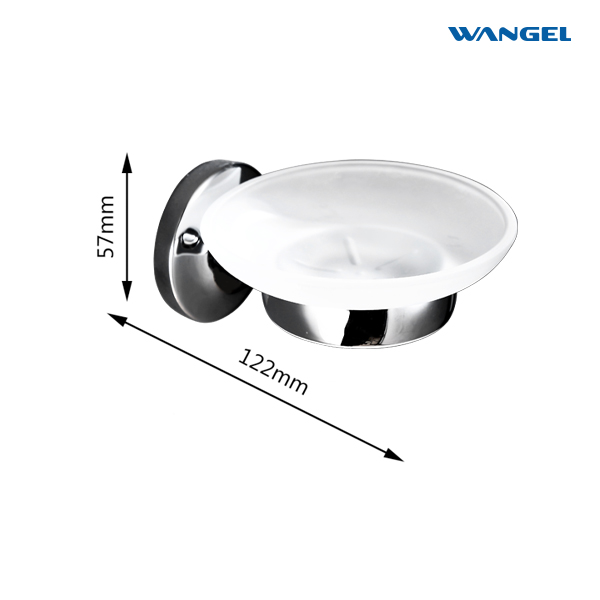 New Design Bathroom and Kitchen Zinc Alloy Wall Mounted Soap Dish - 图片 5