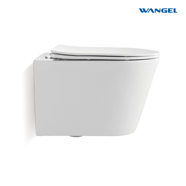 Wall Hung Toilet Ceramic Wall-mounted Modern Bathroom Toilet Wall Hung Toilet Hotel - 图片 2