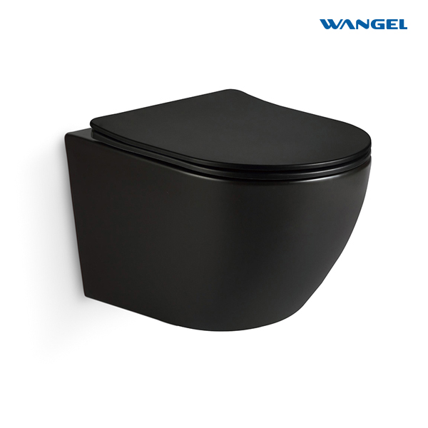 Modern Comfort Height Contemporary Efficient Wall Hung Toilet Suite Water Ceramic Wc Toilette - 图片 2