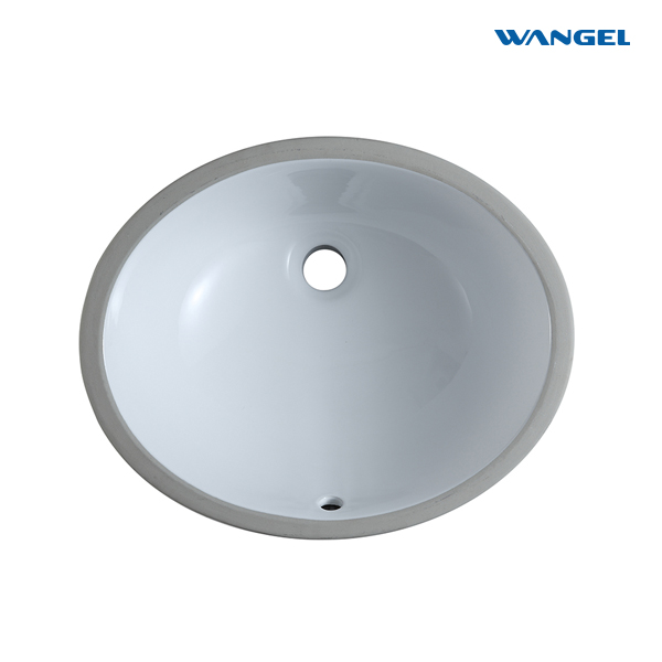 Oval ceramic washbasin in the high-end bathroom is easy to install - 图片 3