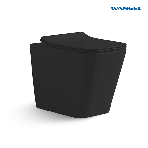 New Design Wc Sanitary Ware Floor Mounted Water Closet Toilet Bowl Bathroom Ceramic Commode - 图片 2