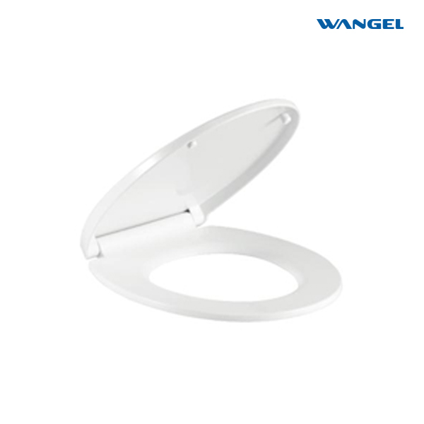 PP Plastic Material High Quality Durable Modern Style Design Open Front Round U-Shape Toilet Seat Cover - 图片 3