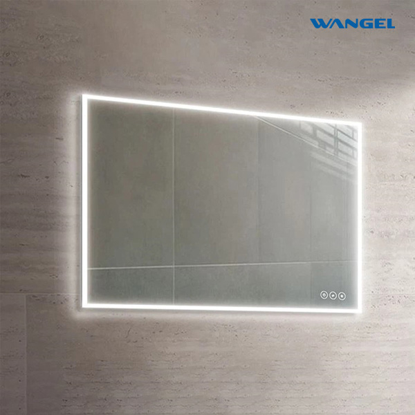 Modern Style Design Elegant Bathroom Touch Sensor Backlit Mirror - 图片 3