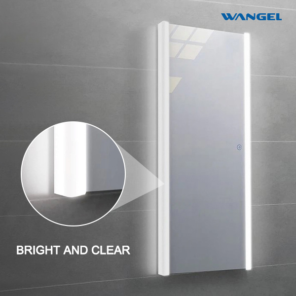Energy-Saving Modern Style Design High Quality Touch Sensor Large Bathroom Mirror Full Length Dressing Mirror - 图片 3