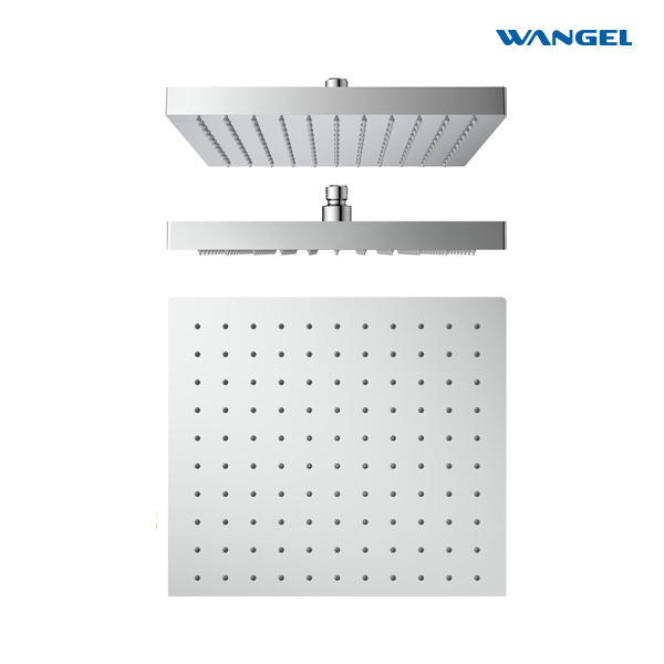 Luxury Hign Quality Elegant Modern Style Design SUS304 Stainless Steel Optional Size Square 25mm Shower Head - 图片 4