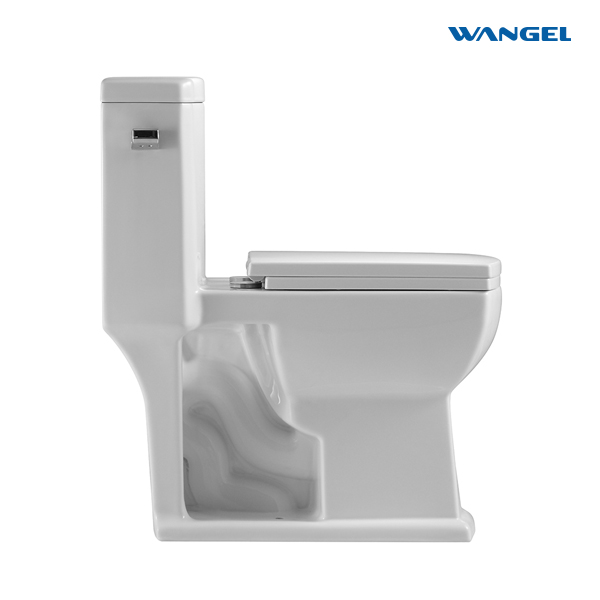 White Color One Piece Sanitary Ware Bathroom Water Closet One Piece Ceramic Wc Toilet Set S-trap Toilet Bowl - 图片 4