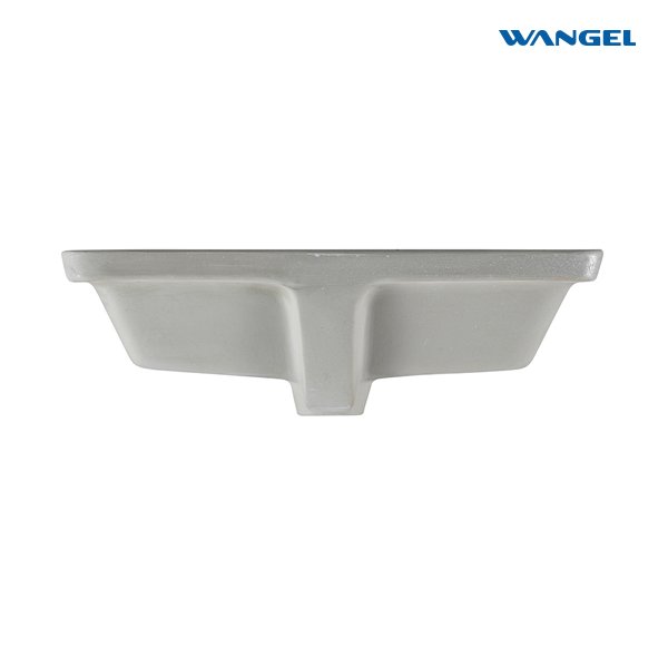 Undermount Bathroom Sink Rectangle Undermount Sink White Ceramic Under Counter Bathroom Sink - 图片 4