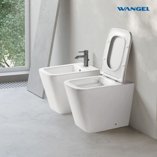 Modern Sanitary Ware Floor Mounted Ceramic Water Closet Toilet for Sale Bathroom Ceramic Toilet - 图片 3