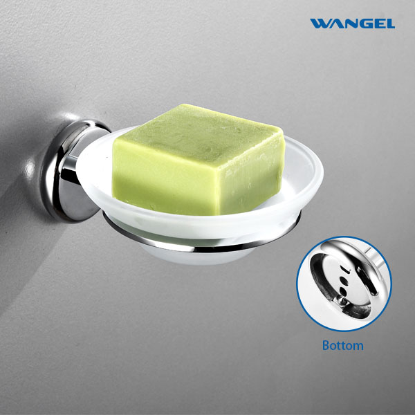 Wall Mounted Soap Dish with Brass Finish chrome Handmade Shinny Polished Soap Holder for Bathroom Shower Use - 图片 8