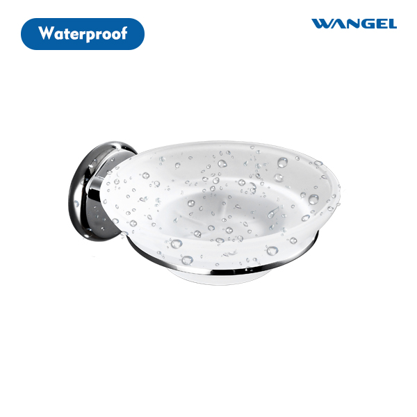 Wall Mounted Soap Dish with Brass Finish chrome Handmade Shinny Polished Soap Holder for Bathroom Shower Use - 图片 2